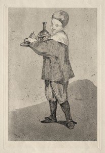 The Boy Carrying a Tray