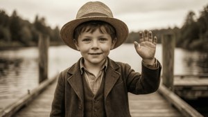 The Boy with the Straw Hat