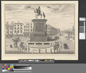The Brass Statue of King Charles I at Charing Cross
