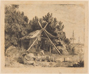 The Camp of Stothard, Blake, Ogleby