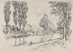 The Canal at Blanzy, France