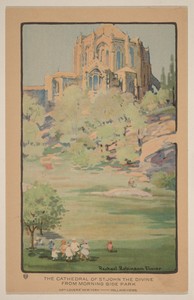 The Cathedral of St. John the Divine from Morningside Park