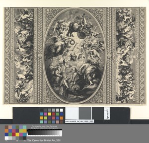The Ceiling in the Banqueting House at Whitehall