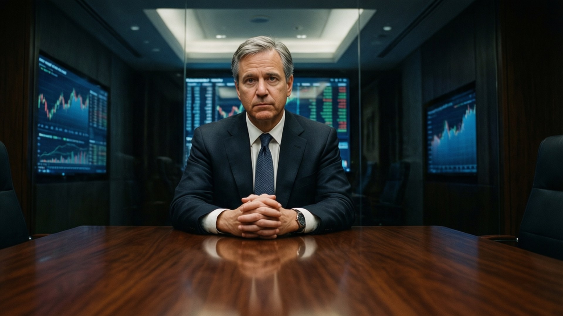 The Chairman's Gaze by Wallpapers.art Studio