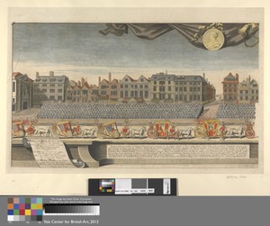 The Charity-Children in the Strand on the 7th July 1713 at a Public Procession of Thanksgiving for Peace en route to St. Paul's Cathedral