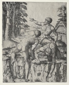 The Climbers (Three Figures from Michelangelo's Battle of Cascina)