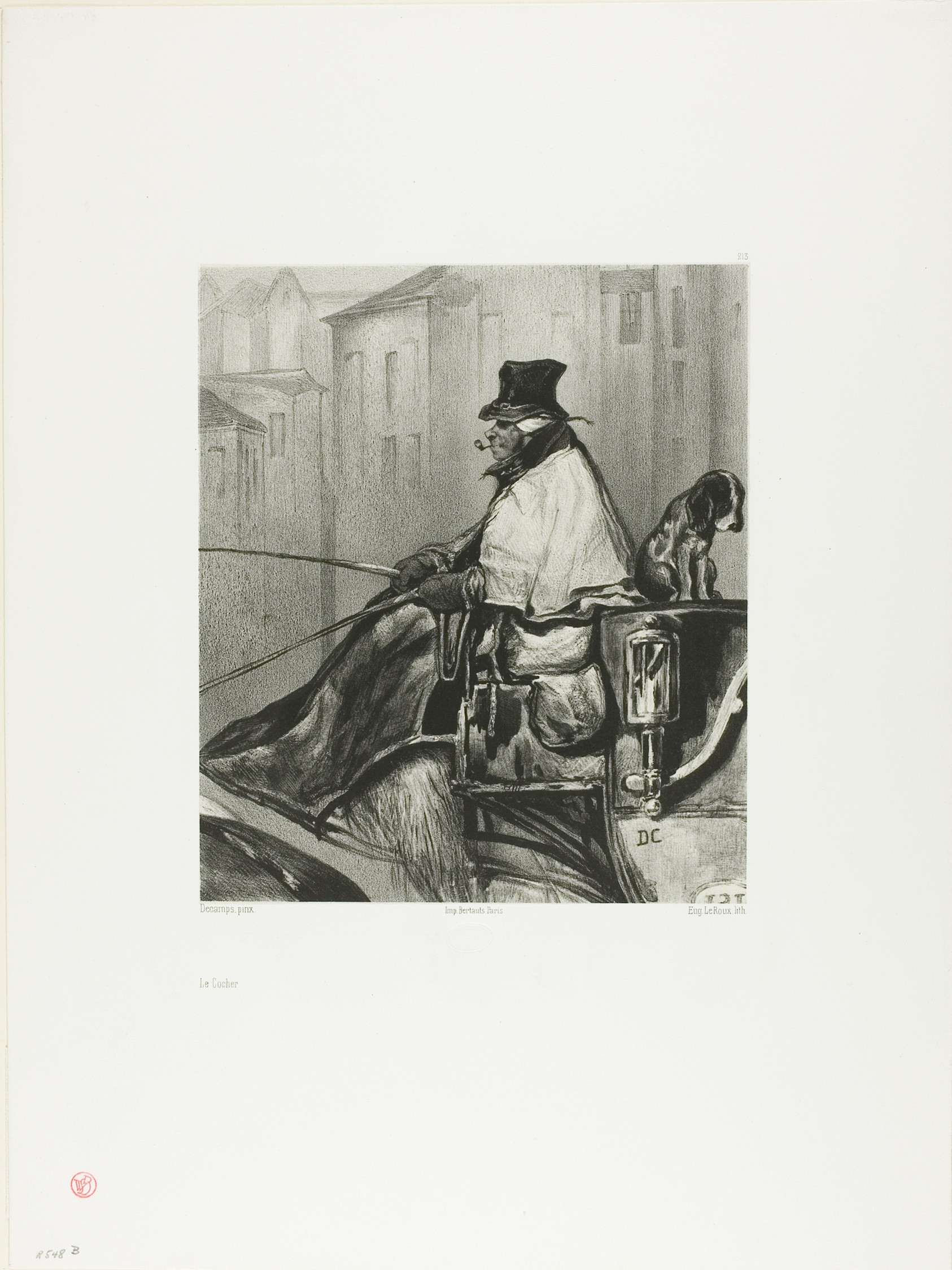 The Coachman by Eugène Leroux