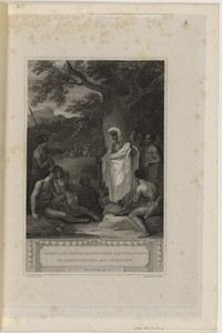 "The Columbiad" -- Capac and Oella Instructing the Peruvians in Agriculture and Spinning