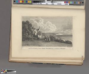 The Cottage of the late John Wilkes, Esquire, in the Isle of Wight; page 94 (Volume Three)