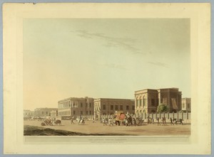 The Council House, Calcutta, from "Oriental Scenery: Twenty Four Views in Hindoostan"