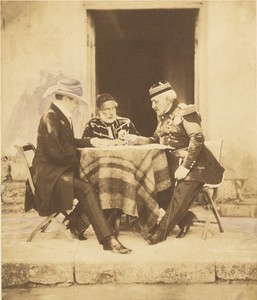The Council of War held on the morning of the taking of the Mamelon.
