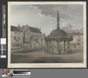 The Cross and Moot Hall at Ipswich