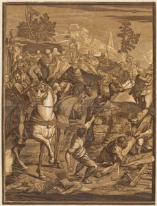 The Crucifixion (Left Panel)