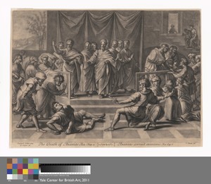The Death of Ananias