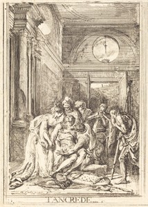 The Death of Tancred [left]