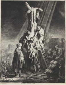 The descent from the cross: second plate