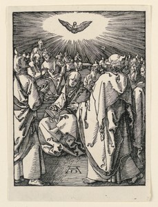 The Descent of the Holy Spirit (The Pentecost), from The Little Passion Series