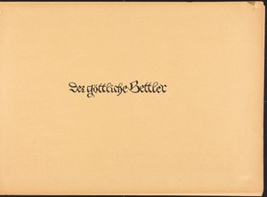 The Divine Beggar