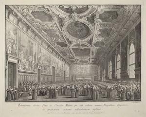 The Doge Returns Thanks in the Sala del Consiglio Maggior