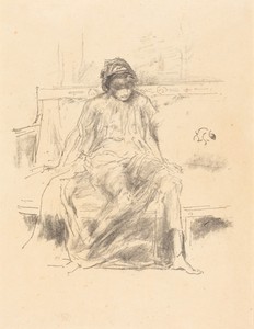 The Draped Figure, Seated