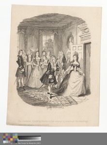 The Duchess foiled by Harley in her Attempt to Interrupt the Marriage between Masham and Abigail