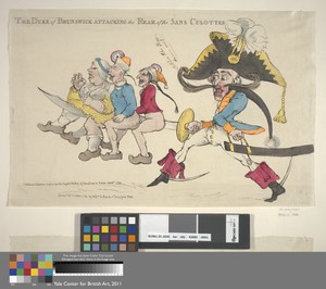 The Duke of Brunswick Attacking the Rear of the Sans Culottes