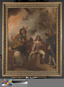 The Earl of Sandwich Refusing to Abandon His Ship During the Battle of Solebay
