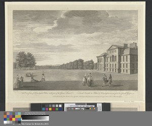 The East Front of Kensington Palace