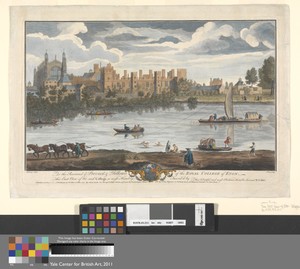 The East View of the Royal College of Eton