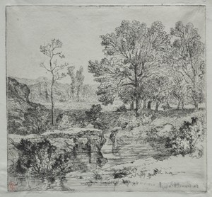 The Edge of the Forest.  The Shrimp Fisherman