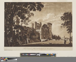The Entrance of Warwick Castle from the Lower Court