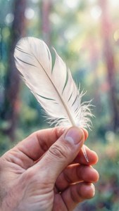 The Feather Closeup