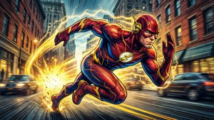 The Flash in Motion