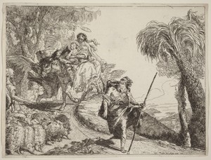 The Flight with Joseph in the Foreground