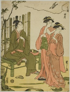 The Fourth Month (Shigatsu), from the series "The Twelve Months (Juni toki)"