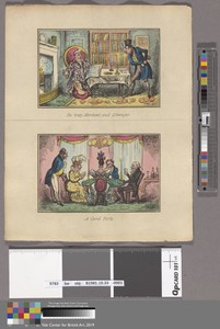 The Gouty Merchant and Stranger. A Card Party.