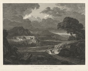 The Great Heroic Landscape, Dedicated to Schiller
