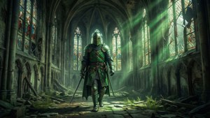 The Green Knight Ruined Cathedral