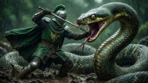 The Green Knight vs Serpent