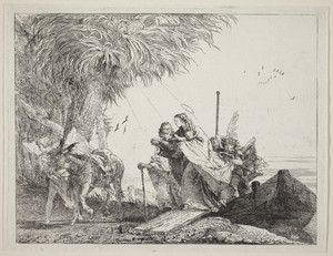 The Holy Family Disembarking