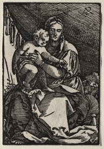 The Holy Family under a Tent