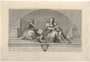 The Holy Family with a Sack