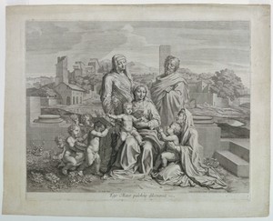 The Holy Family with Putti