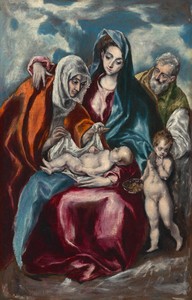 The Holy Family with Saint Anne and the Infant John the Baptist