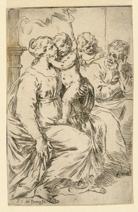 The Holy Family with Saint John