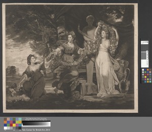 The Honourable Mrs. Beresford with the Marchioness Townshend and the Hon. Mrs. Gardiner Adoring a Term of Hymen