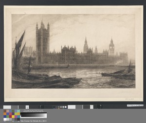 The Houses of Parliament from Lambeth