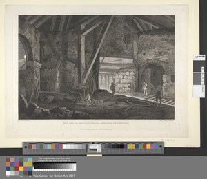 The Inside of a Smelting House at Broseley, Shopshire