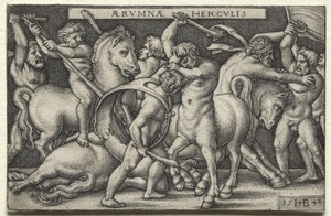 The Labors of Hercules: Hercules Defeating the Centaurs