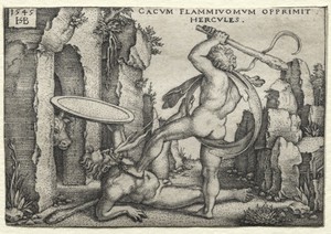 The Labors of Hercules: Hercules Killing the Giant Cacus